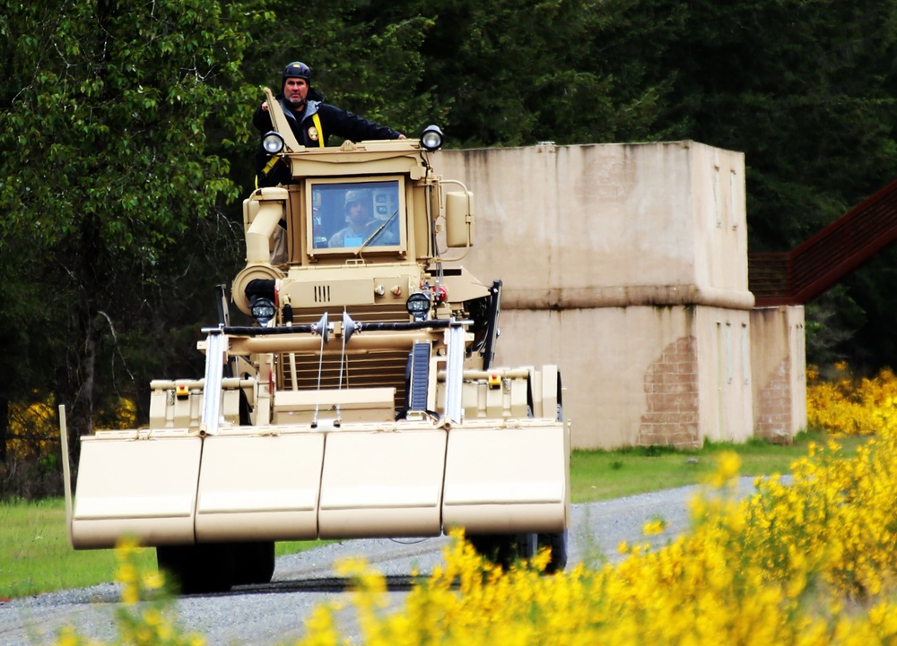 National Guard Engineers train on Husky Mine Detection Vehicle