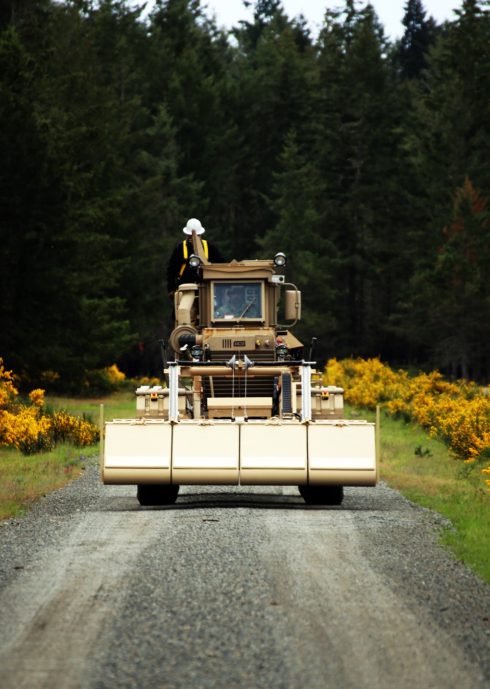 National Guard Engineers train on Husky Mine Detection Vehicle