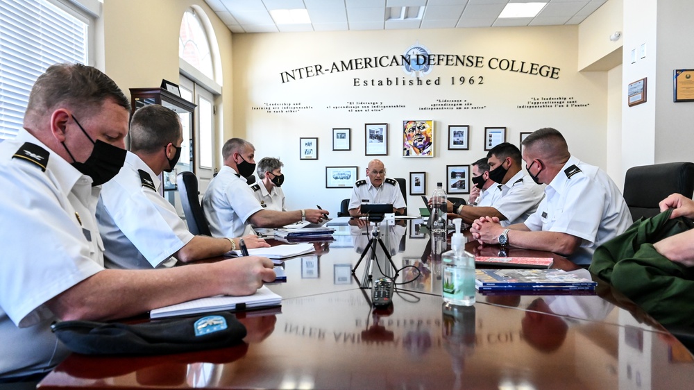 Army War College Students Visit IADC