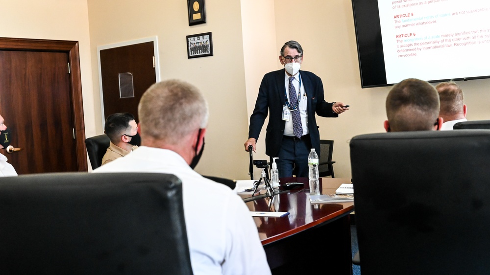 Army War College Students Visit IADC