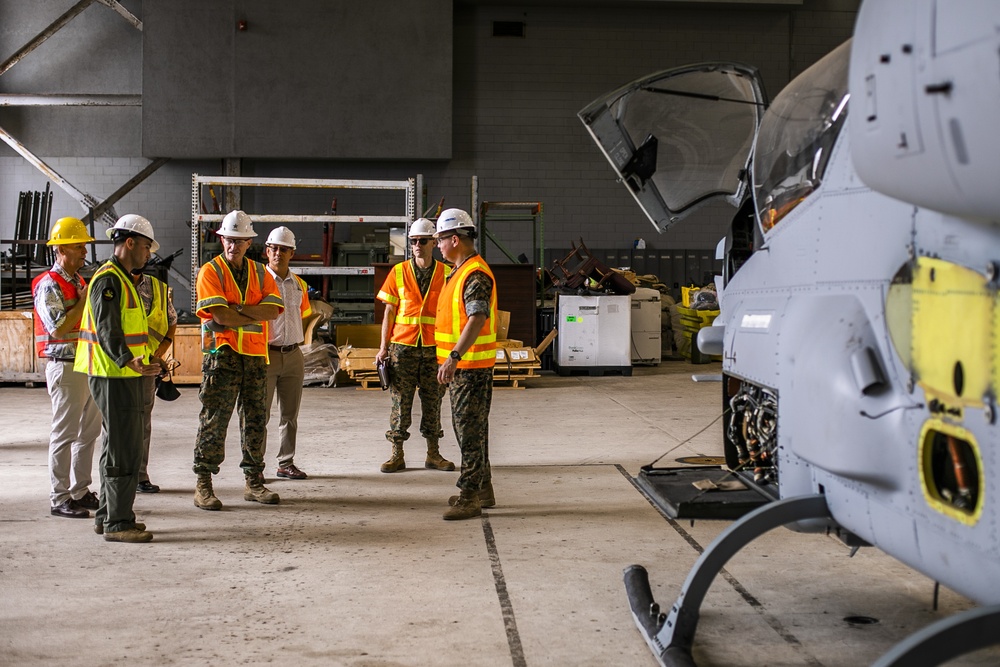 Brig. Gen. Bowers and Sgt. Maj. Kitashima visit MCBH, May 2021