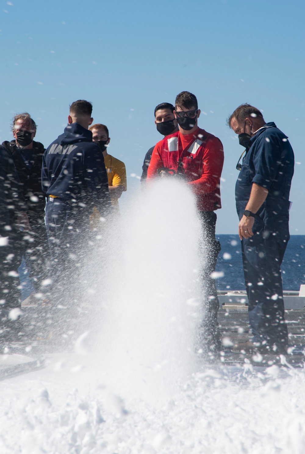 Truman departed Norfolk Naval Shipyard after completing a 10-month regularly scheduled extended carrier incremental availability.