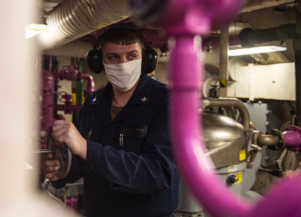 Truman departed Norfolk Naval Shipyard after completing a 10-month regularly scheduled extended carrier incremental availability.