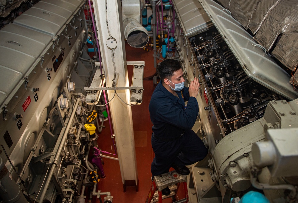 Truman departed Norfolk Naval Shipyard after completing a 10-month regularly scheduled extended carrier incremental availability.
