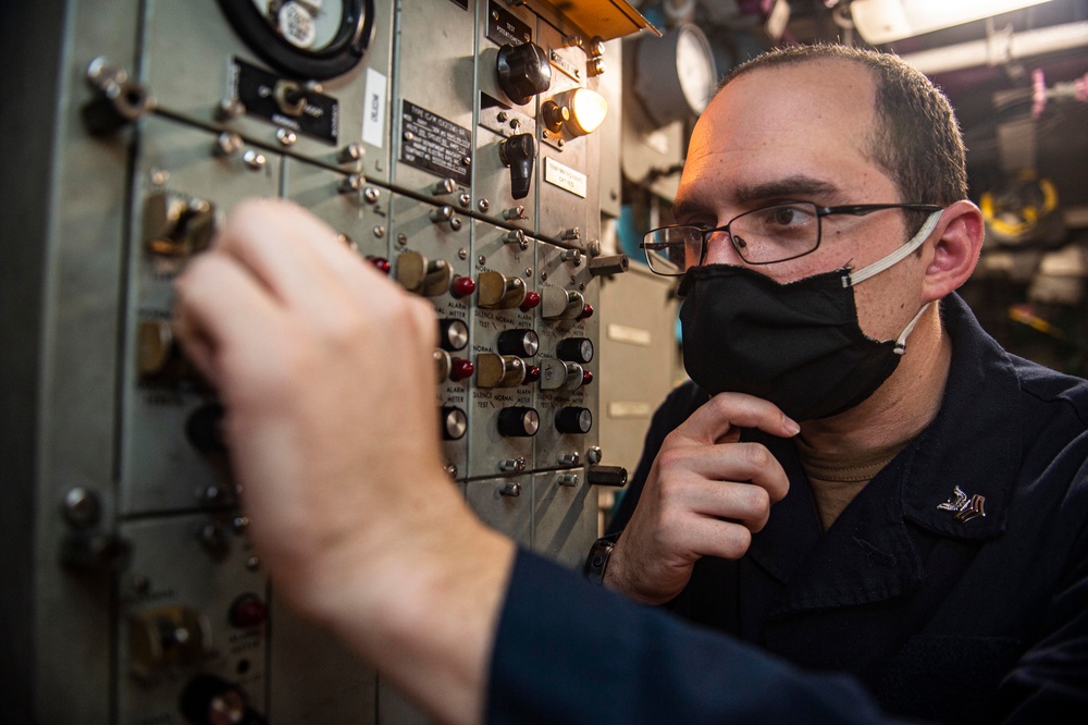 Truman departed Norfolk Naval Shipyard after completing a 10-month regularly scheduled extended carrier incremental availability.