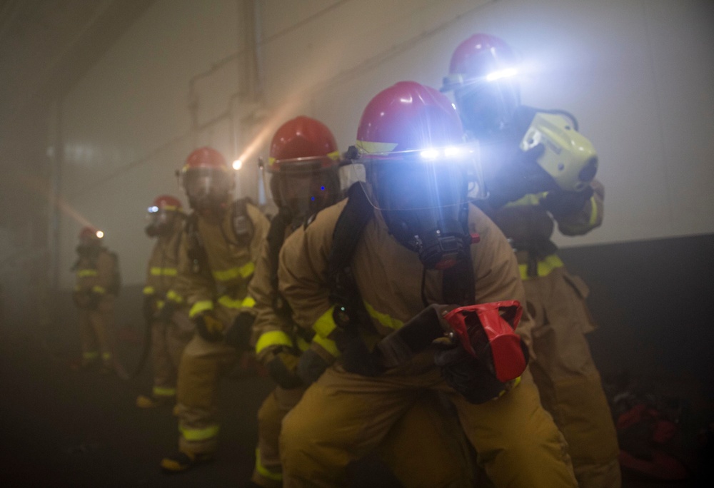 USS Harry S. Truman (CVN 75) transits the Atlantic Ocean.