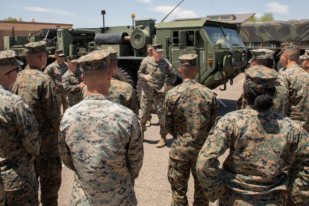 Marines Convoy Across The United States