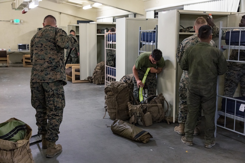 Marines Convoy Across The United States