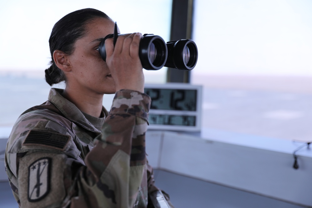 Task Force Phoenix, 40th CAB starts work on the airfield