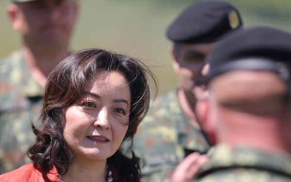 Visit to Biza Training Area, Albania