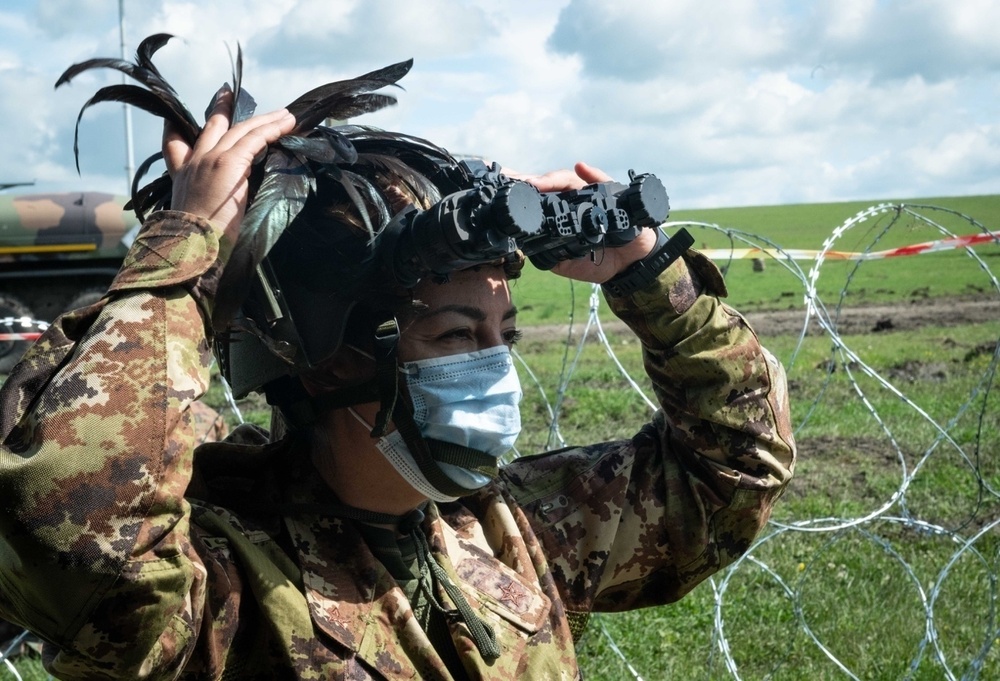 Steadfast Defender 2021 Italian Regiment