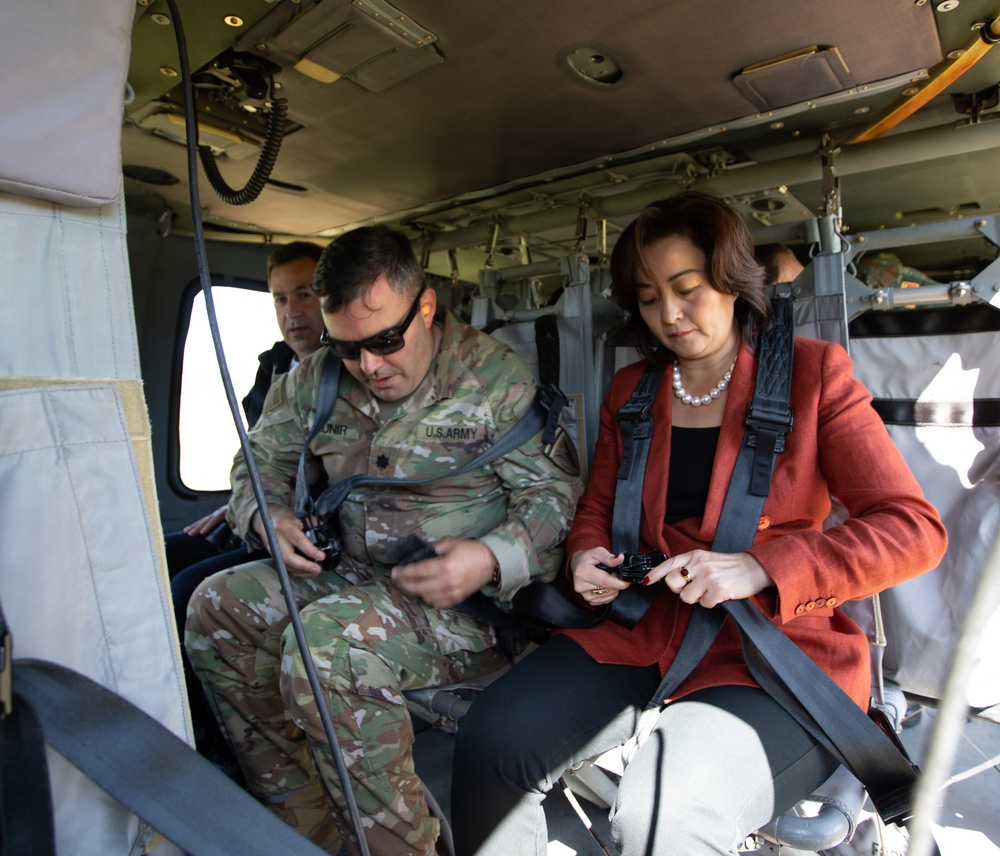 DEFENDER-Europe 21: VIPs Visit Alabama &amp; Florida National Guard Soldiers