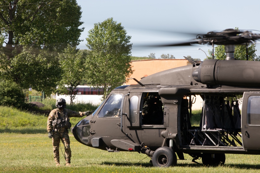 DEFENDER-Europe 21: VIPs Visit Alabama &amp; Florida National Guard Soldiers