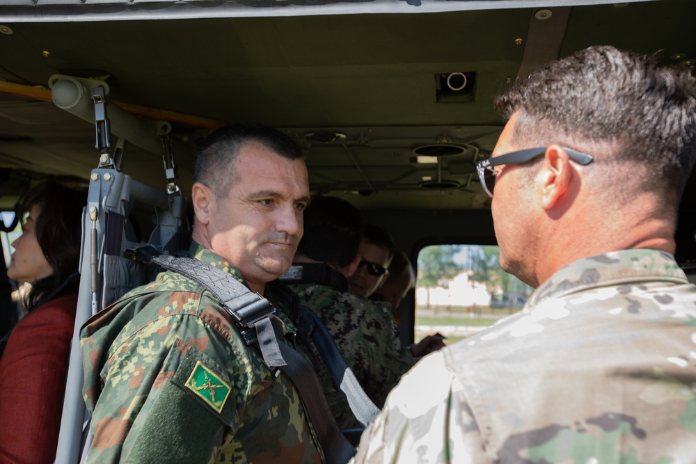 DEFENDER-Europe 21: VIPs Visit Alabama &amp; Florida National Guard Soldiers