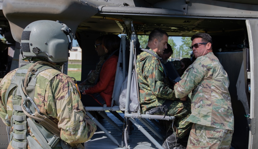 DEFENDER-Europe 21: VIPs Visit Alabama &amp; Florida National Guard Soldiers