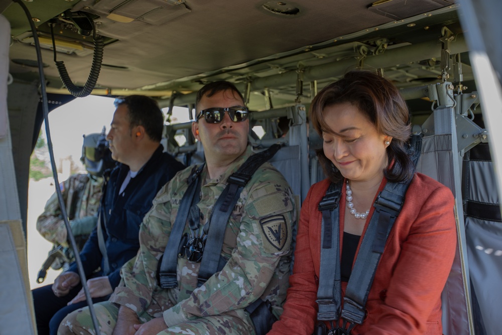 DEFENDER-Europe 21: VIPs Visit Alabama &amp; Florida National Guard Soldiers