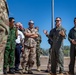 Service Attaché and Advisor Group attends MV-22B static display