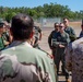 Service Attaché and Advisor Group attends MV-22B static display