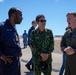 Service Attaché and Advisor Group attends MV-22B static display