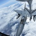 F-15 receiving fuel over Scotland