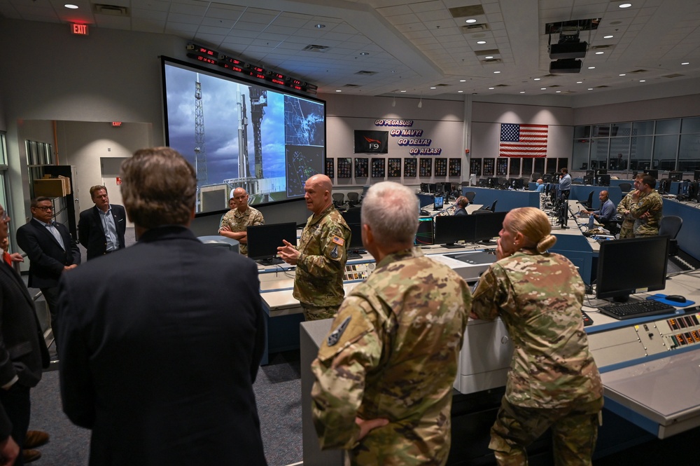 Acting SecAF and CSO visit Cape Canaveral SFS