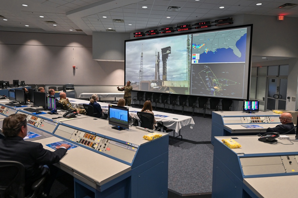 Acting SecAF and CSO visit Cape Canaveral SFS