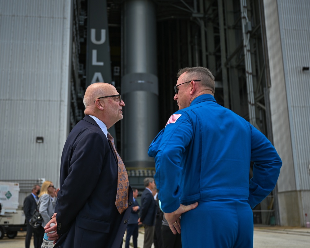 Acting SecAF and CSO visit Cape Canaveral SFS