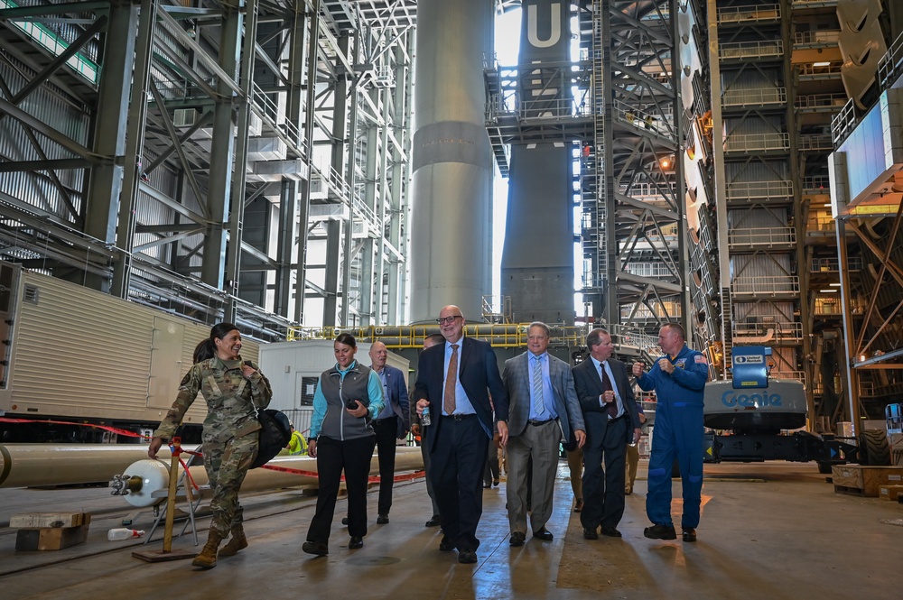 Acting SecAF and CSO visit Cape Canaveral SFS