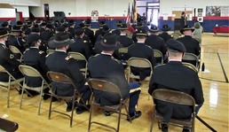 A Troop honors Spc Justin Grennell