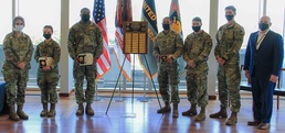 Firstie cadets earn awards for reflective essays on their officer readiness
