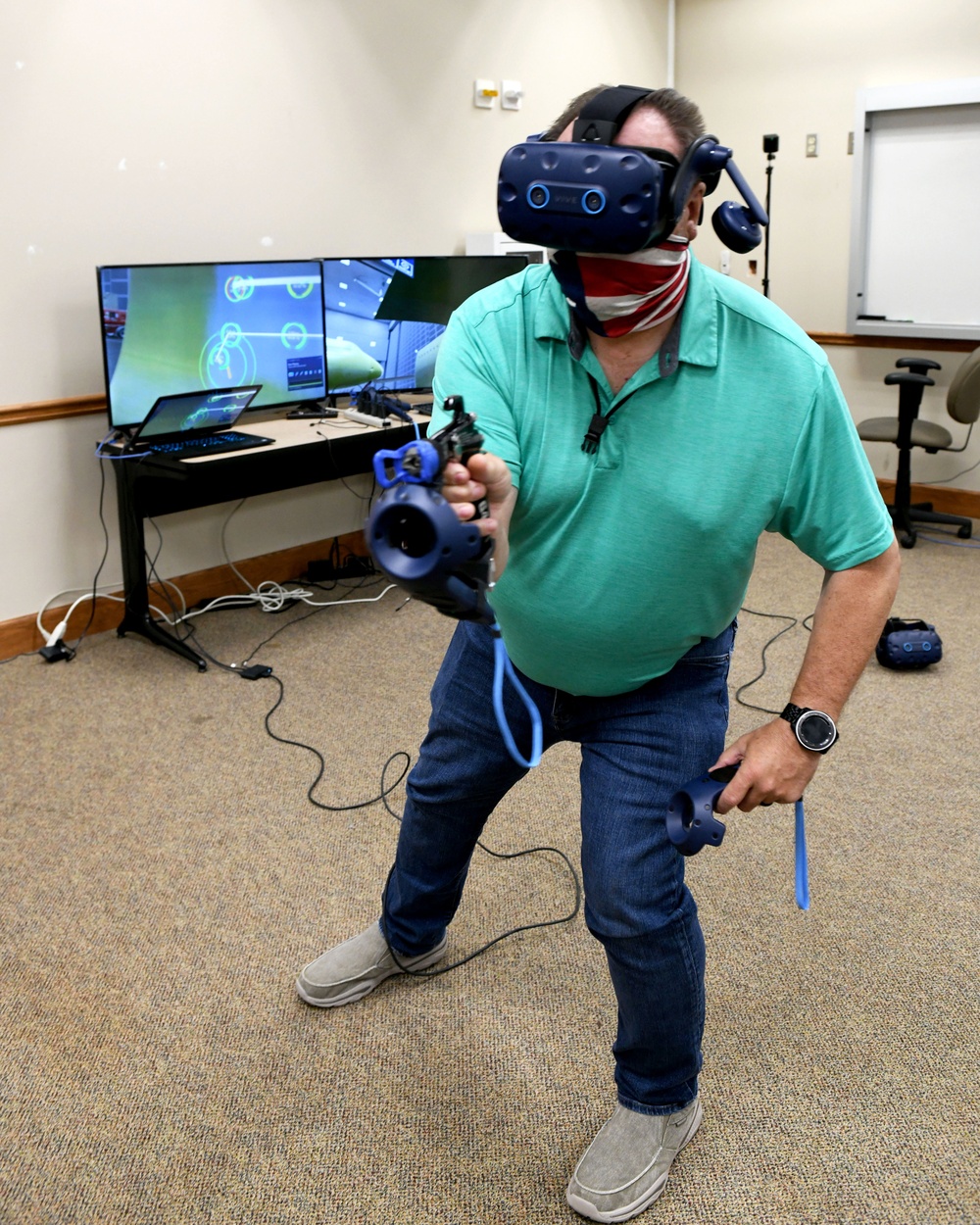 WR-ALC takes paint training virtually