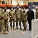 NY Guard members man vax site at Orange County Community College