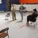NY Guard members man vax site at Orange County Community College