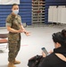 NY Guard members man vax site at Orange County Community College