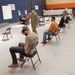NY Guard members man vax site at Orange County Community College