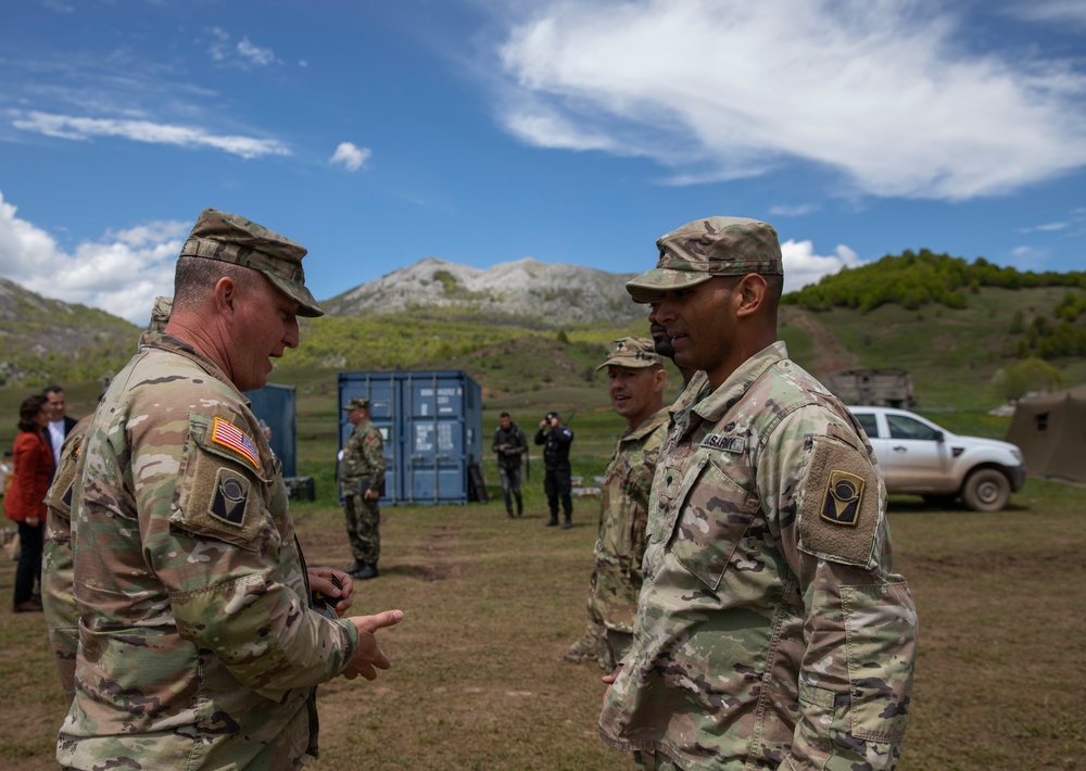 53rd IBCT commander recognizes soldiers for performance and contribution to training mission