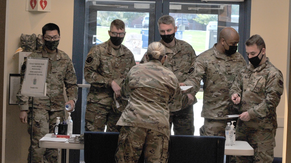 111th Med Group vaccinates wingmen, achieves top readiness rank