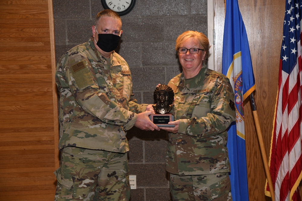 Johnson Promoted to Chief Master Sgt.