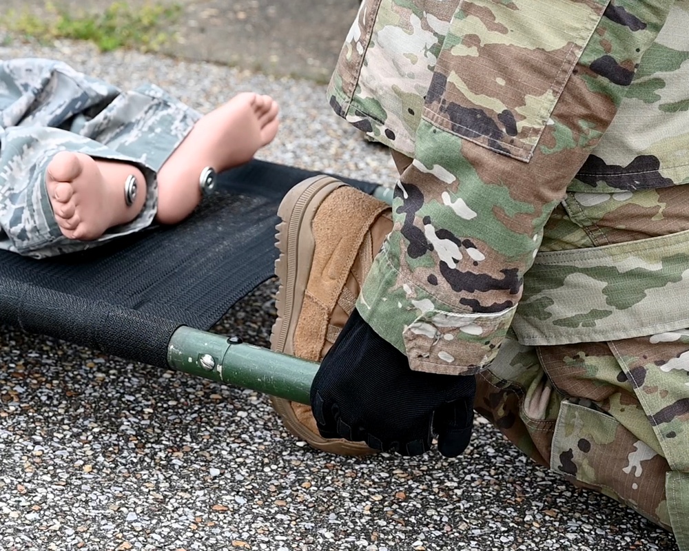 Patient Care at forefront as 908th ASTS Participates in Wing-Wide Exercise