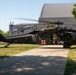 HH-60L MEDEVAC helicopter lands outside D.C. Armory