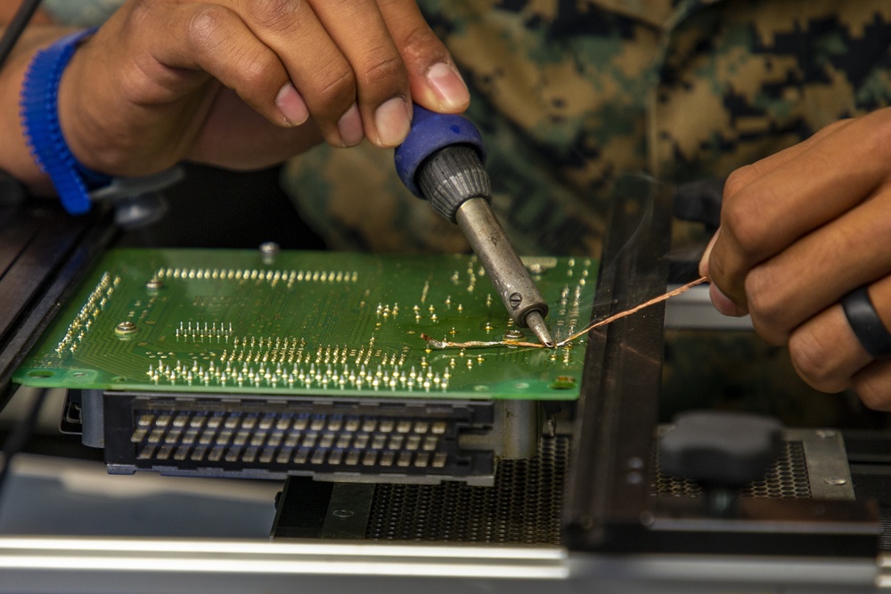 Repairing electronic components