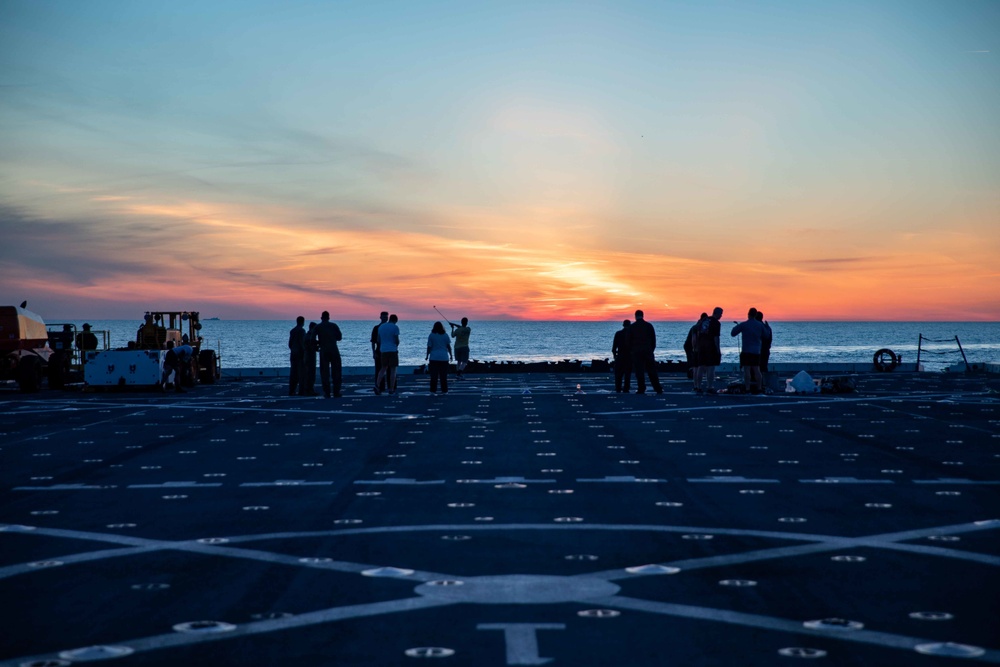 Steel beach picnic