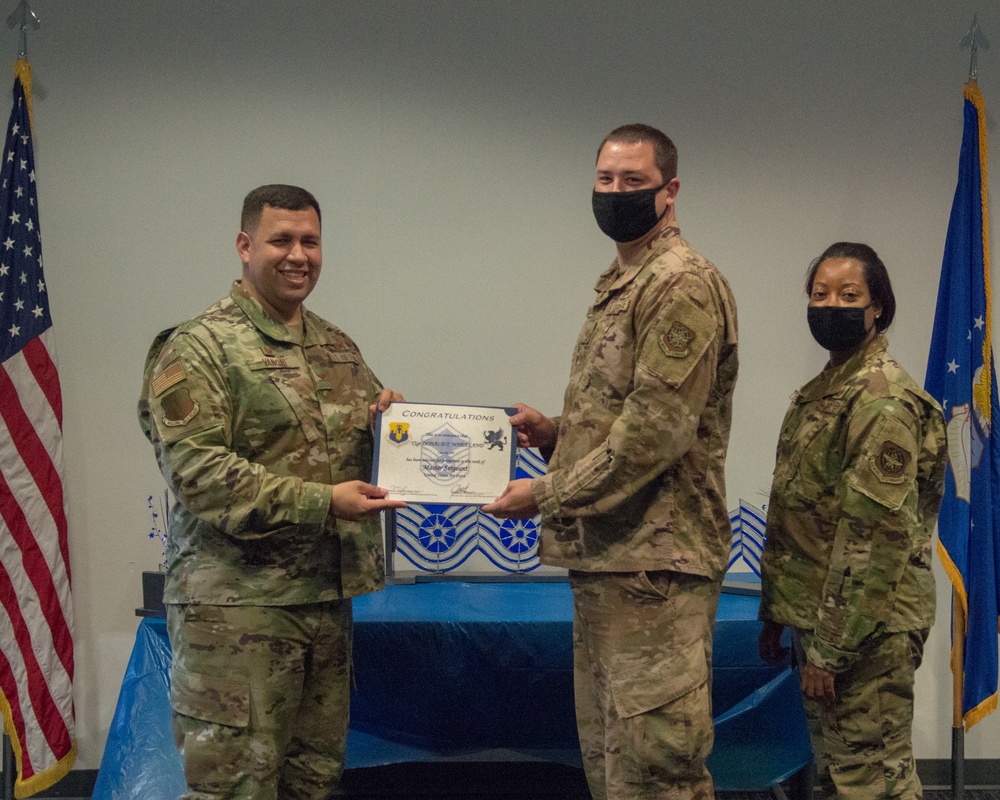 Team Pope Welcomes New Master Sergeant Selects