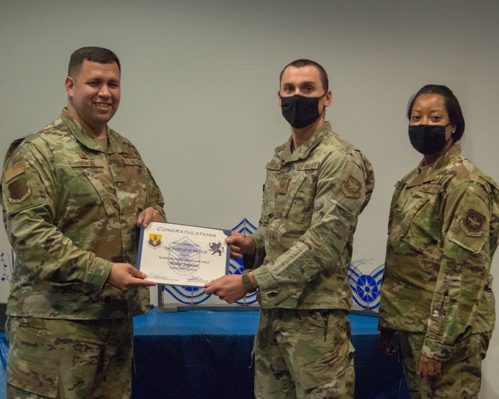 Team Pope Welcomes New Master Sergeant Selects