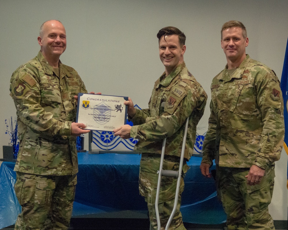 Team Pope Welcomes New Master Sergeant Selects