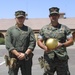 NCO of the Quarter Raises Flag on new Flagpole