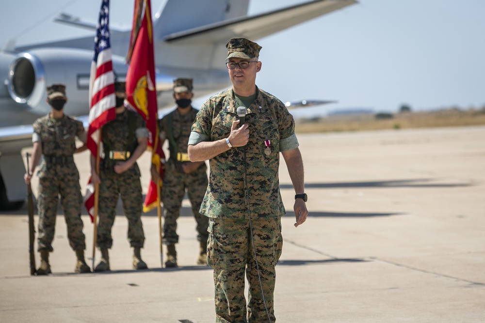 MCAS Miramar XO retires