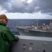 Arlington conducts an underway replenishment