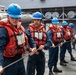 Arlington conducts an underway replenishment