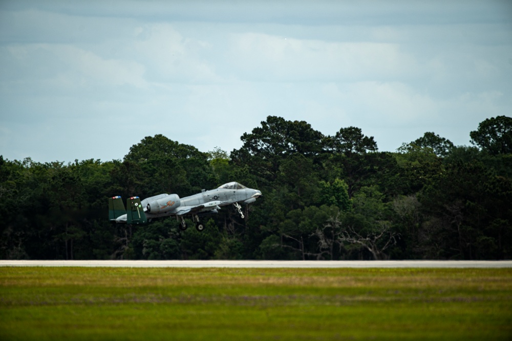 23 WG commander conducts final flight